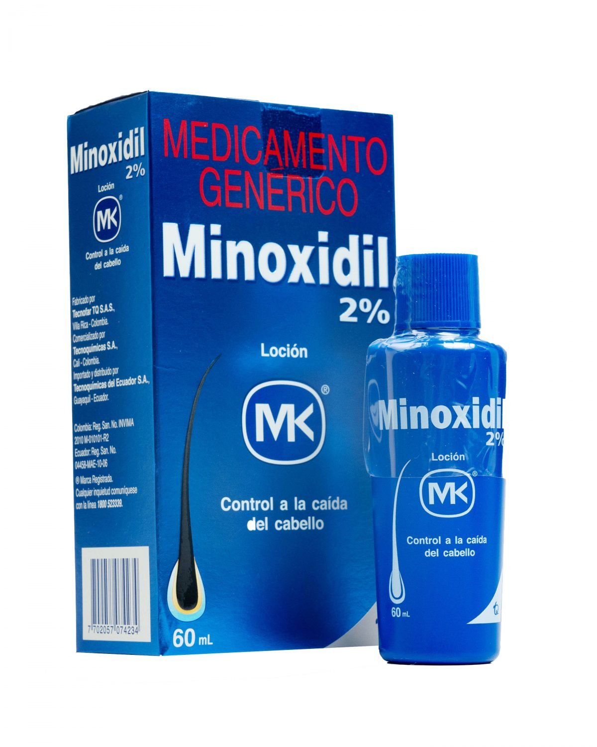 Minoxidil Forte Anticaída 5 GMK x 60ml La Farma