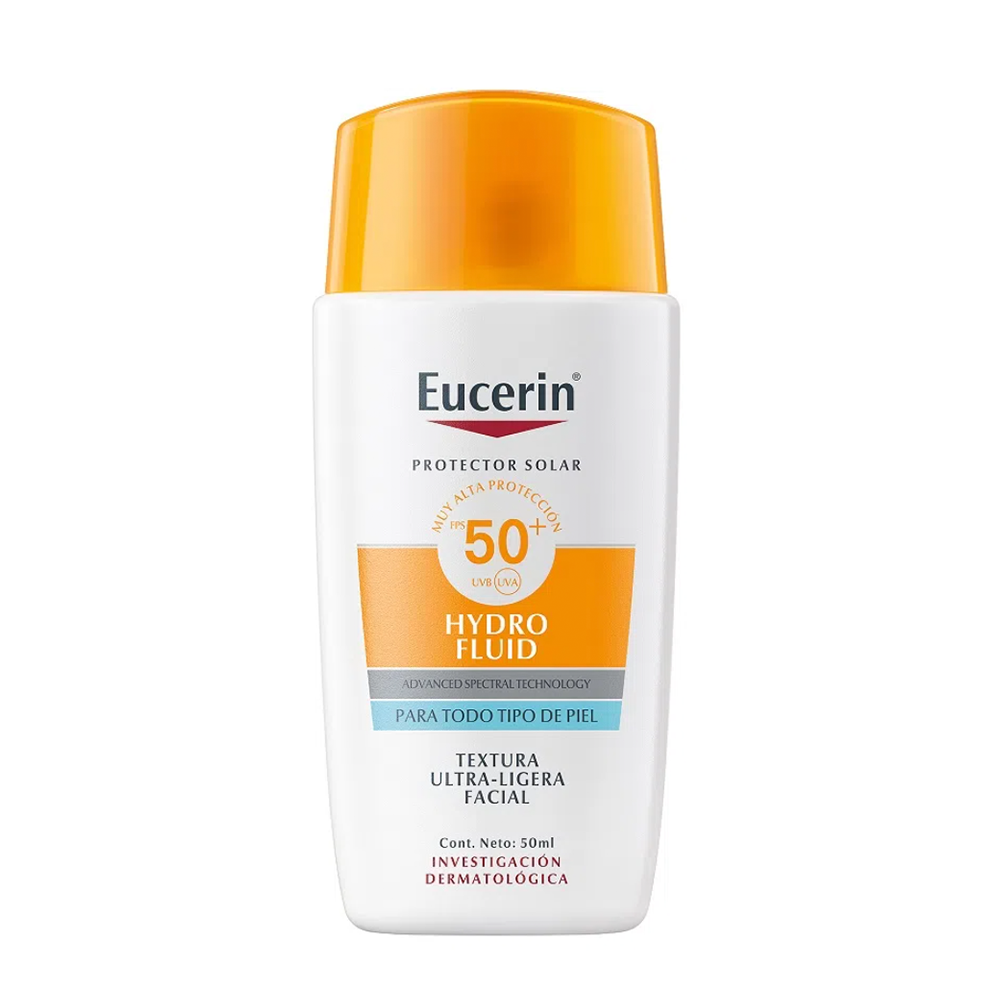 Eucerin Sun Facial Hydro Fluid FPS50+ x 50ml - La Farma