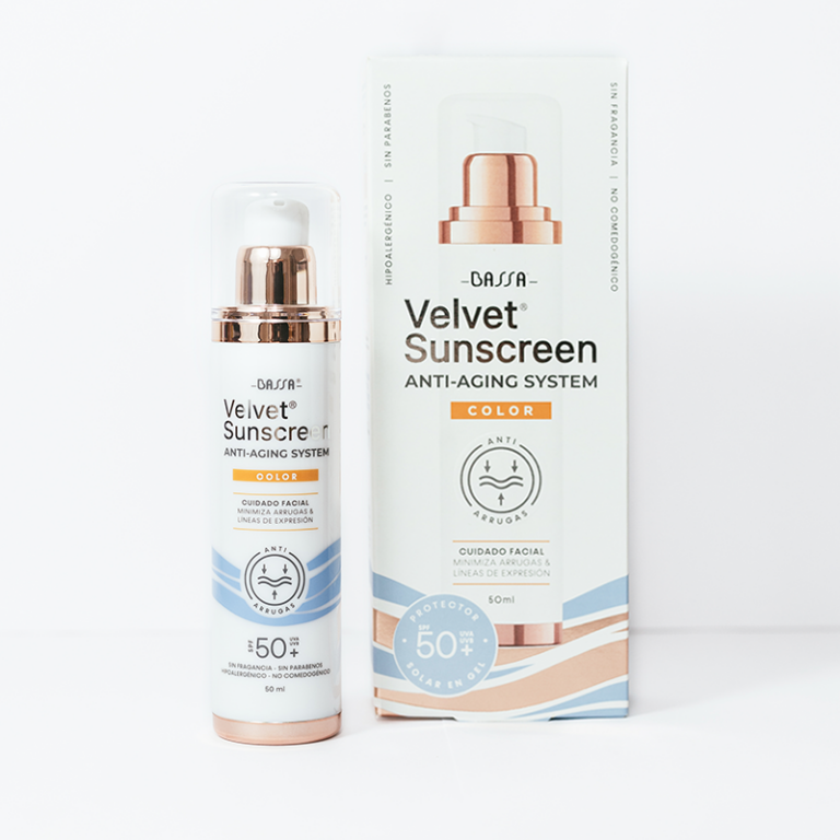 Bassa Velvet Sunscreen Anti Aging System x 50ml - La Farma