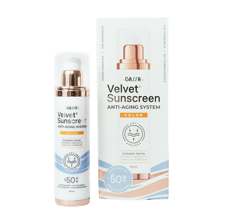 Bassa Velvet Sunscreen Anti Aging System x 50ml Bassa Velvet Sunscreen Anti Aging System x 50ml - Imagen 1
