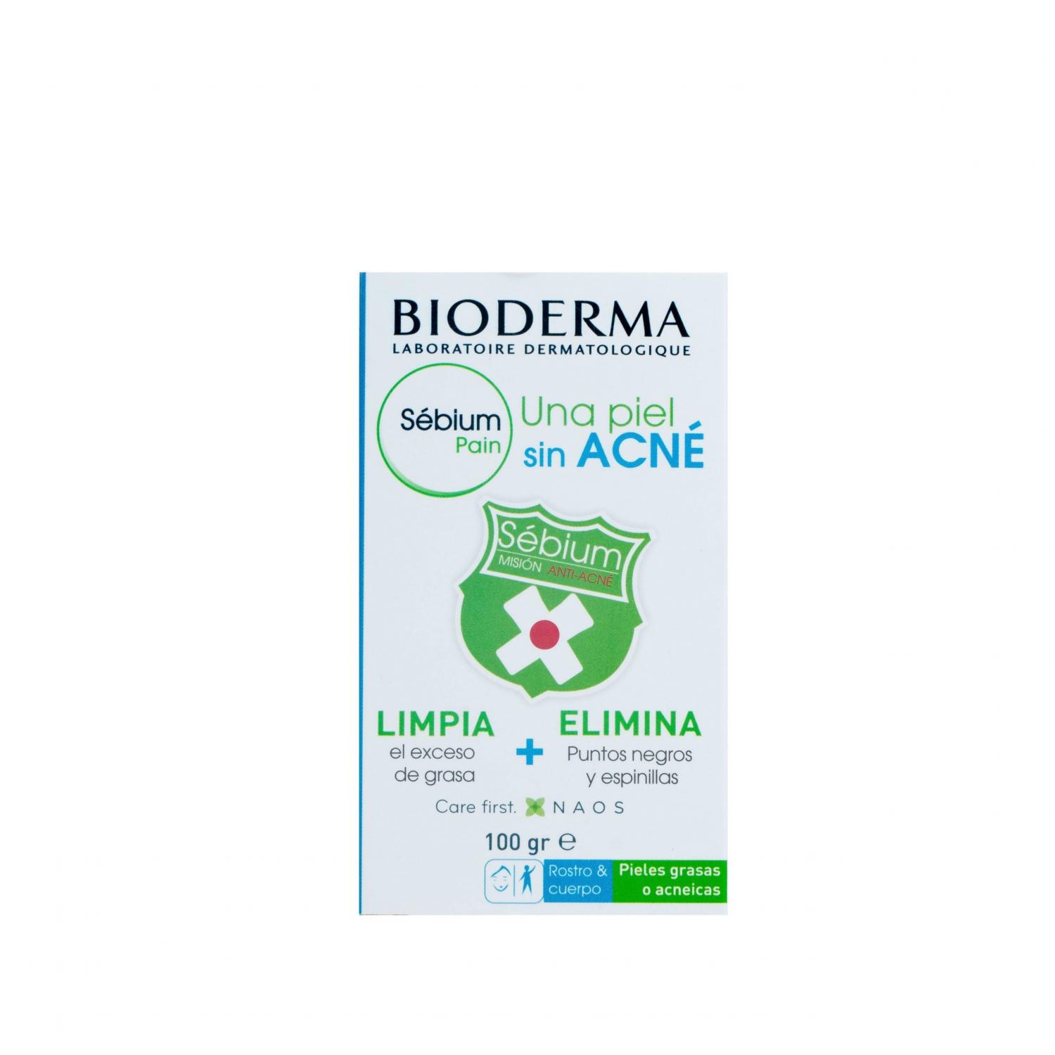 Bioderma Sebium Pain x 100gr Bioderma Sebium Pain Barra Limpiadora x 100gr - Imagen 1