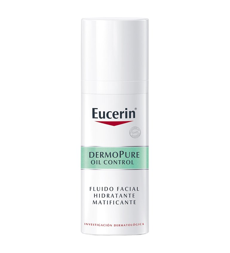 Eucerin Dermo Pure Oil Control Fluido Facial Matificante x 50ml Eucerin Dermo Pure Oil Control Fluido Facial Matificante x 50ml - Imagen 1