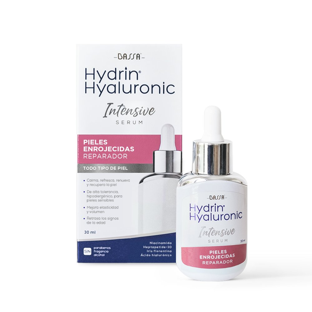 HH iNTENSIVE SERUM Piel Enrojecida - frontal Bassa Hydrin Hyaluronic Intensive Serum Pieles Enrojecidas x 30ml - Imagen 1