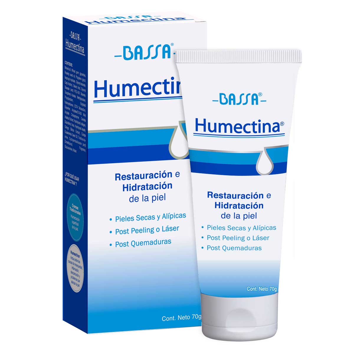 Humectina-1200x1200 Bassa Humectina Crema x 70g - Imagen 1