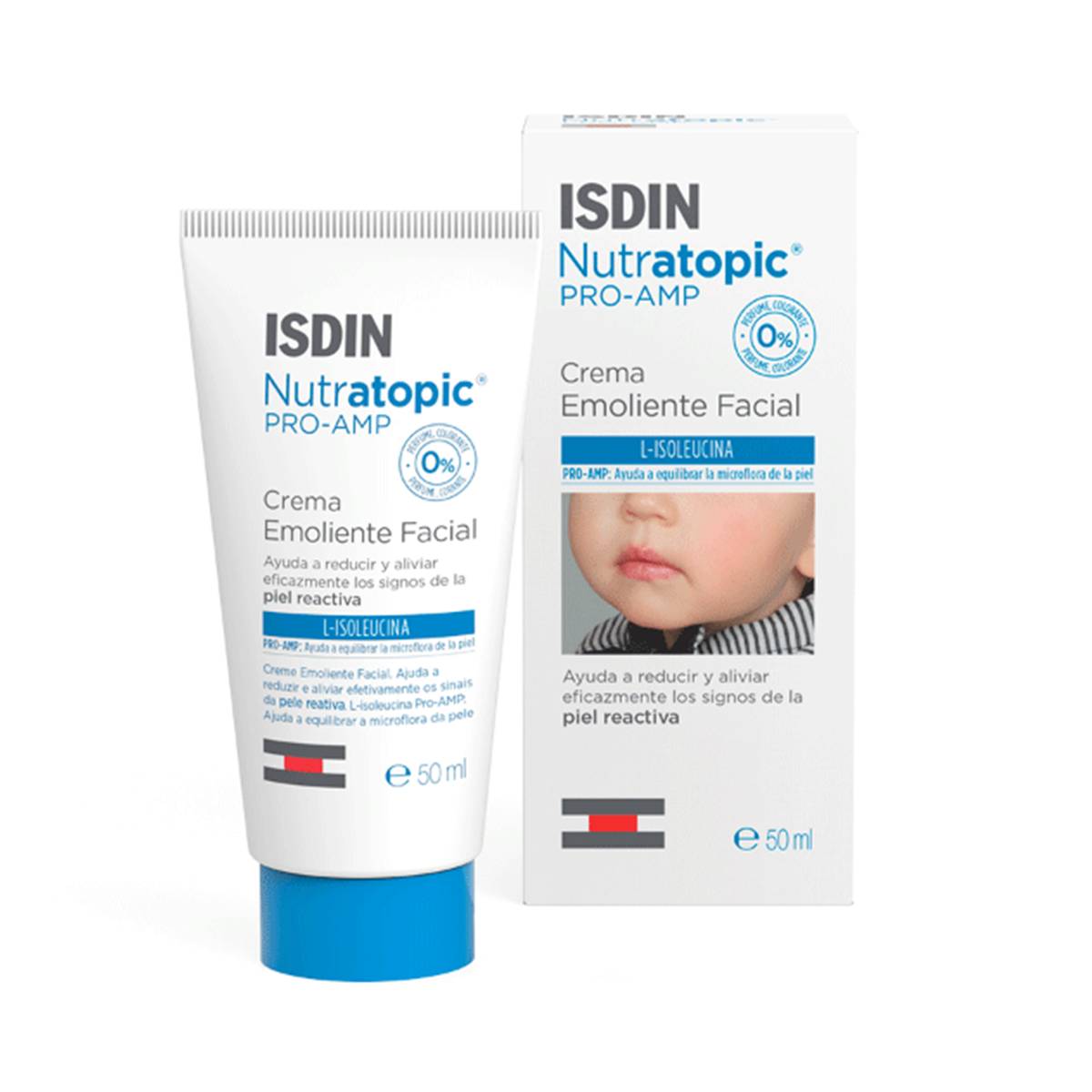 Isdin Nutratopic Pro-Amp Crema Facial x 50ml Isdin Nutratopic Pro-Amp Crema Facial x 50ml - Imagen 1