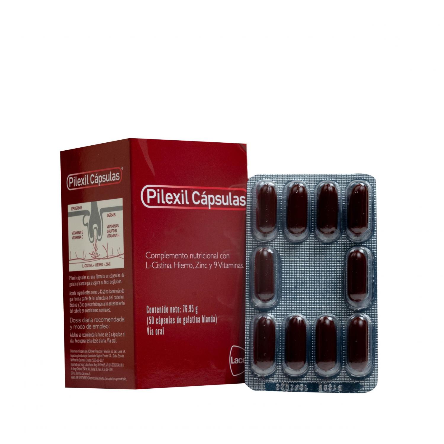 Pilexil Cápsulas x 50 capsulas Pilexil Cápsulas x 50 cápsulas - Imagen 1