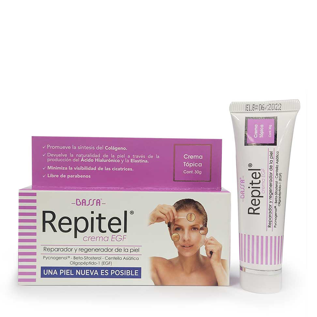 repitel Bassa Repitel Crema x 30g - Imagen 1